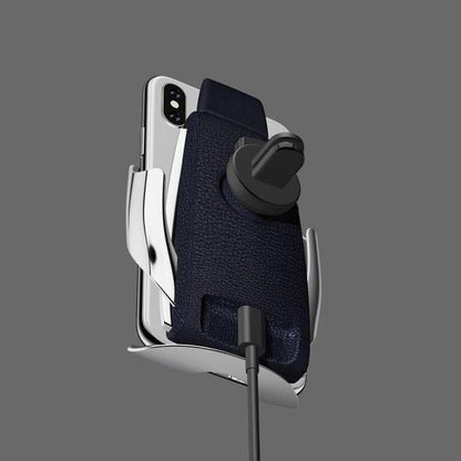 Fast Wireless Car Charger with Auto-Clamp
